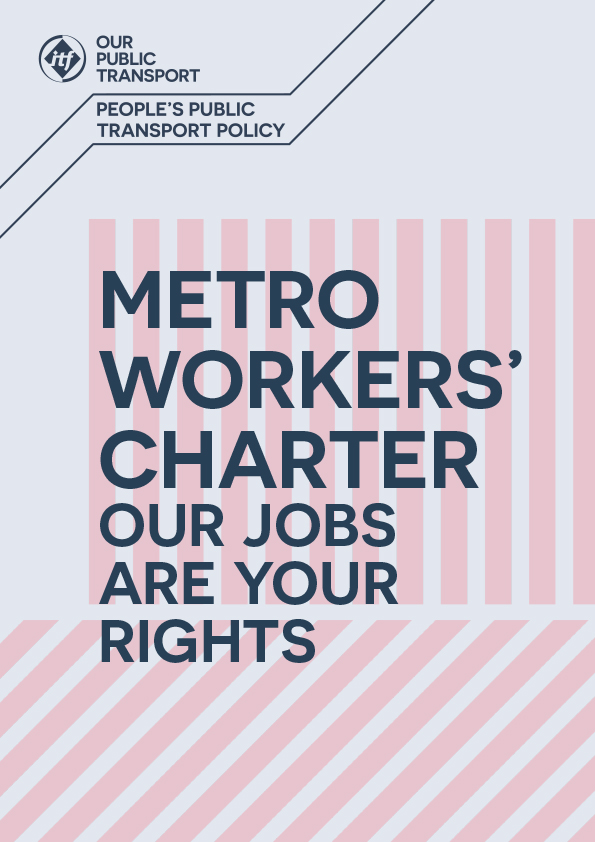 Cover Metro workers