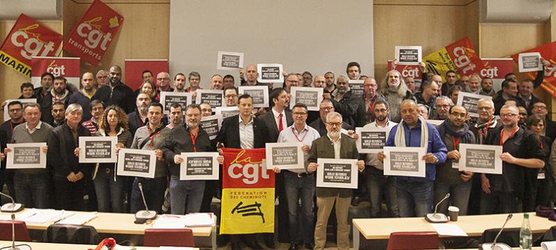 CGT and affiliates in RATP and Transdev in France show support for Seoul metro workers