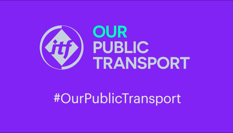 THE EVENT IS A KEY PART OF THE ITF'S OUR PUBLIC TRANSPORT PROGRAMME