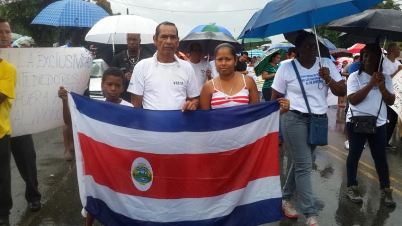 SINTRAJAP members protest in ports